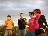 William, Baptiste, Joris et Marine, dernière soirée à Polytech'Tours
