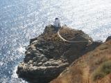 chapelle, pieds dans l'eau, vue de Kastro