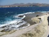 Kimolos vue de Pollonia (Milos