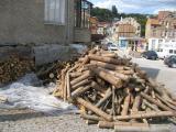 En ville aussi les habitants chauffent au bois