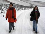 belle balade dans les vignes avec Isabelle