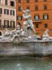 Le Bernin, architecte ultra-présent dans l'architecture romaine, a réalisé un grand nombre de fontaine.