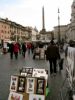 Place Navone, beaucoup de peinture… comme à Montmartre