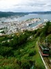 Le funiculaire pour franchir les 300m de dénivelé du haut-plateau de Bergen