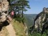 Rando sur les corniches avec les copains