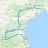 L'itinéraire entre Montpellier et Collioures